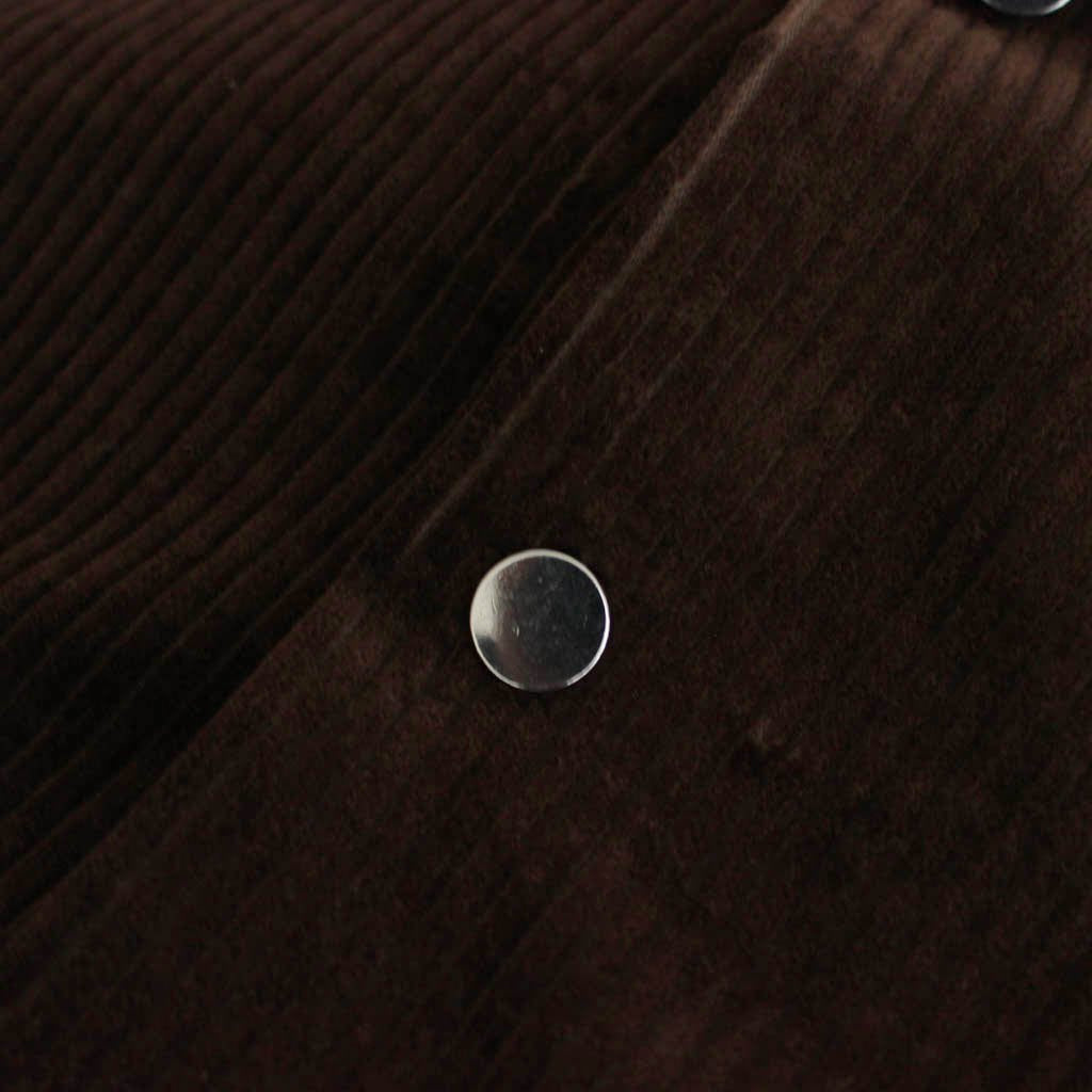 燈芯絨教練襯衫 JKT #棕色 [20AW-FS-27]