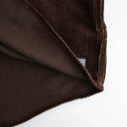 燈芯絨教練襯衫 JKT #棕色 [20AW-FS-27]