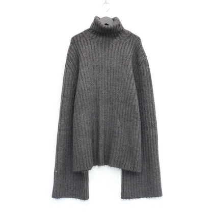 HIGH TURTLENECK SWEATER #GREY [WD-KT9-20-040-U]