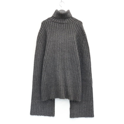 HIGH TURTLENECK SWEATER #GREY [WD-KT9-20-040-U]