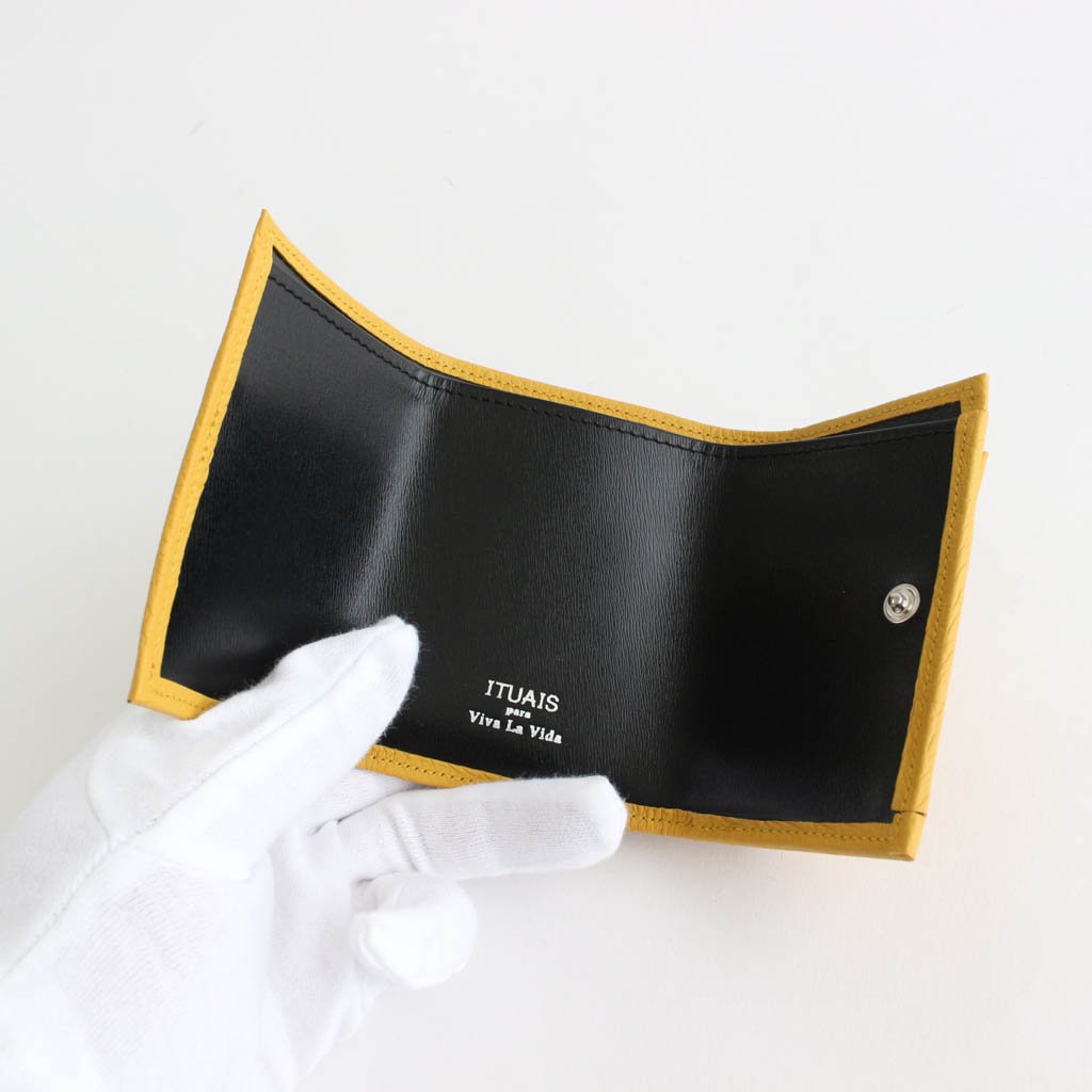 TAURILLON LAGUN COMPACT WALLET #YELLOW