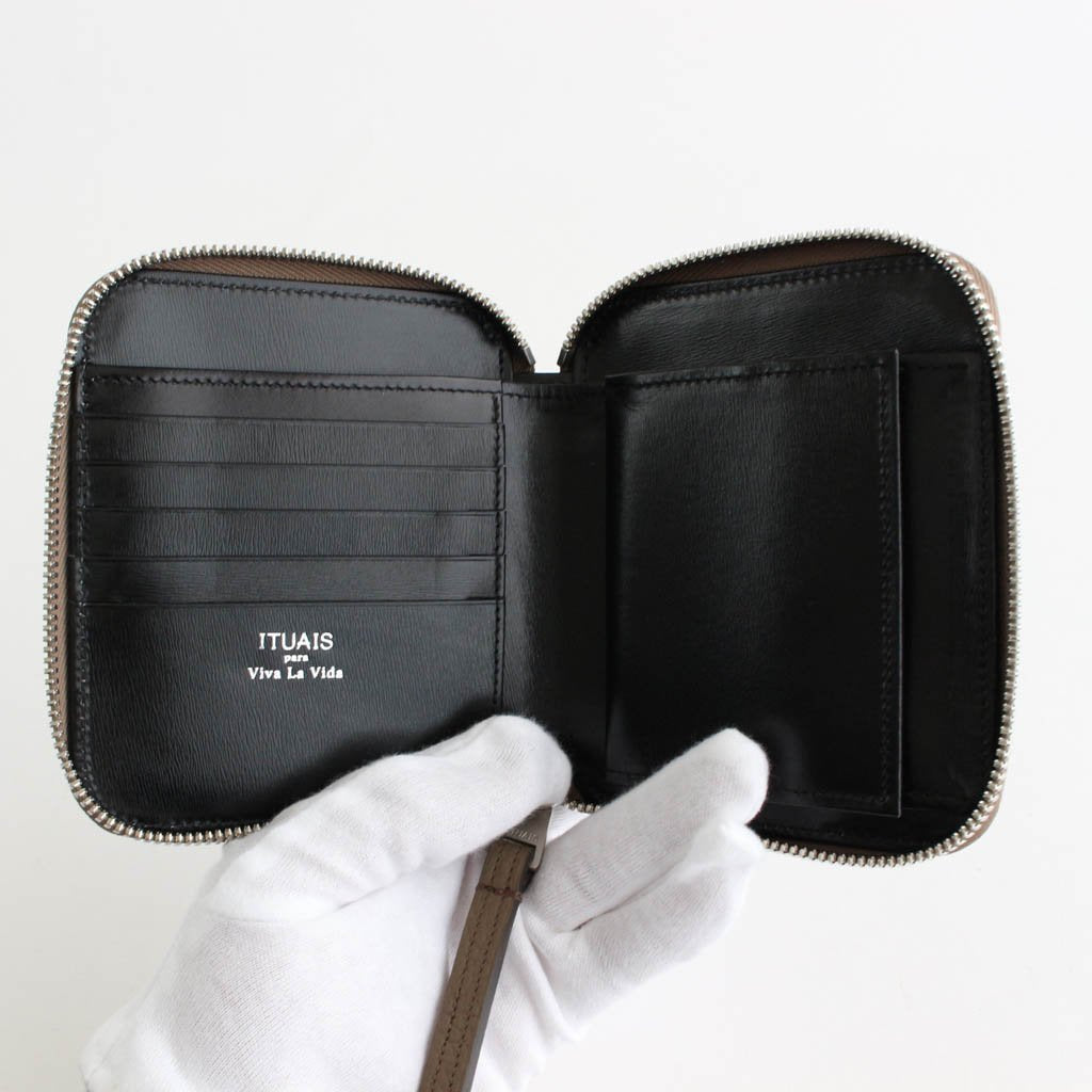 TAURILLON LAGUN 圓形拉鍊（短）#GREGE