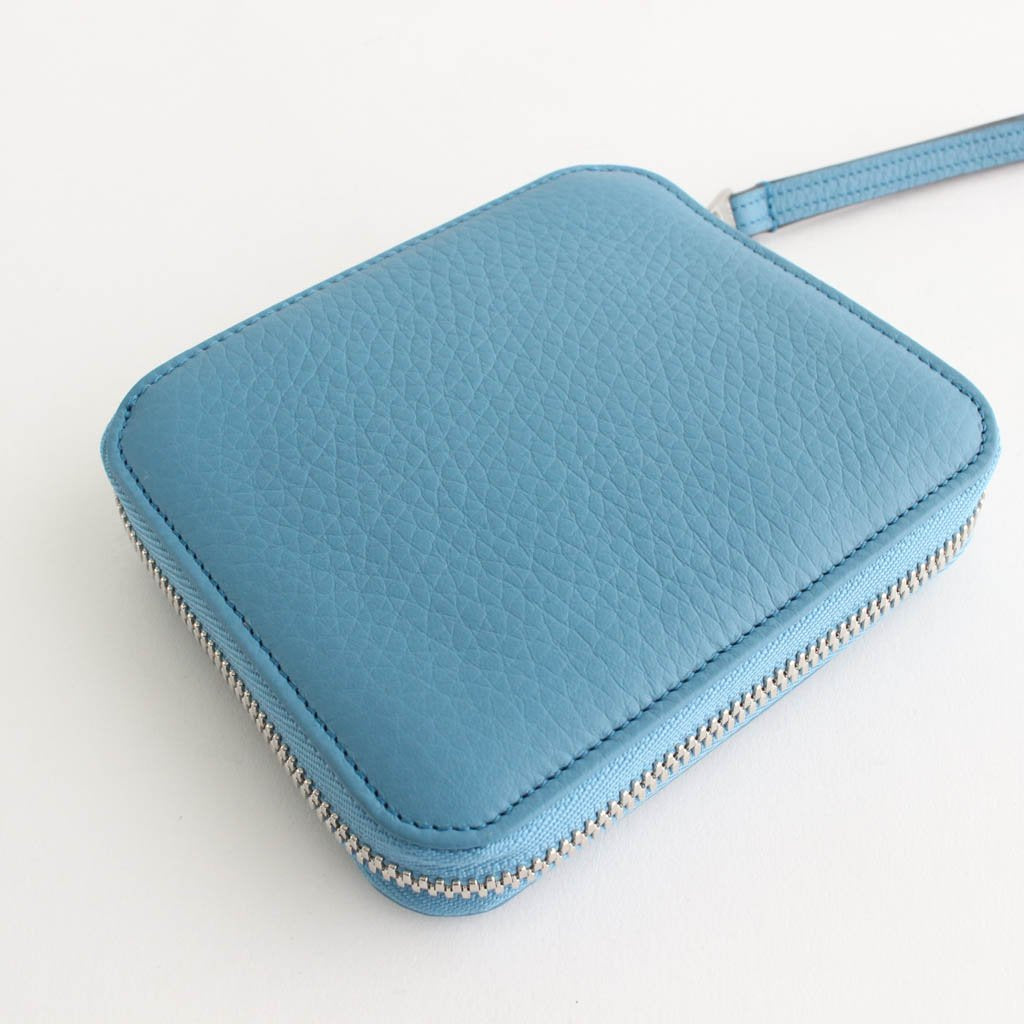 TAURILLON LAGUN 圓形拉鍊（短）#L-藍色