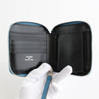 TAURILLON LAGUN 圓形拉鍊（短）#L-藍色