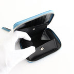 TAURILLON LAGUN 圓形拉鍊（短）#L-藍色