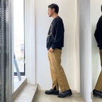 SLACKS #BROWN [21SS-FS-TEPPEI-02]