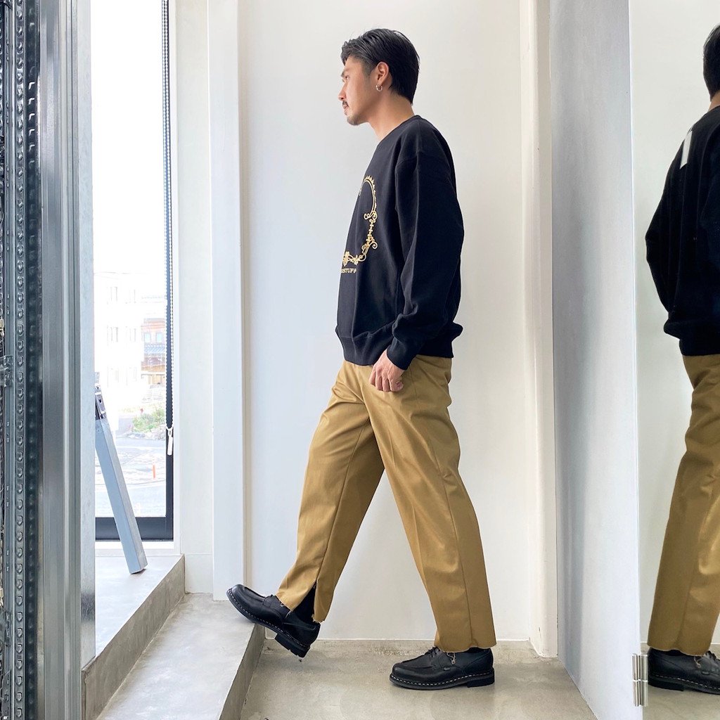 SLACKS #BROWN [21SS-FS-TEPPEI-02]