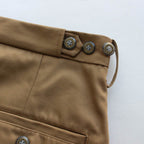 SLACKS #BROWN [21SS-FS-TEPPEI-02]