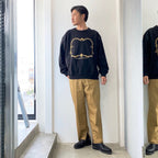 SLACKS #BROWN [21SS-FS-TEPPEI-02]