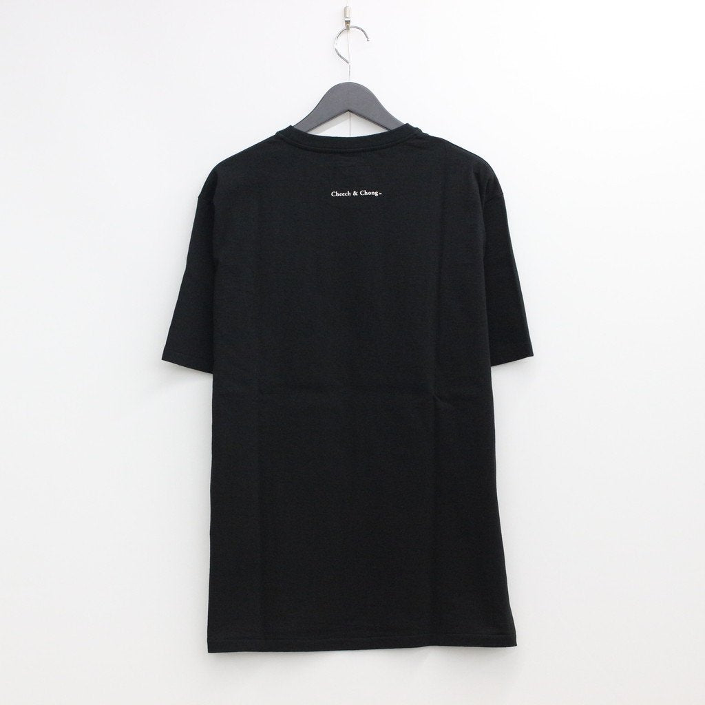 NICE DREAMS | WASHED HEAVY WEIGHT CREW NECK T-SHIRT TYPE 2 #BLACK  [CCND-WM-WT02]