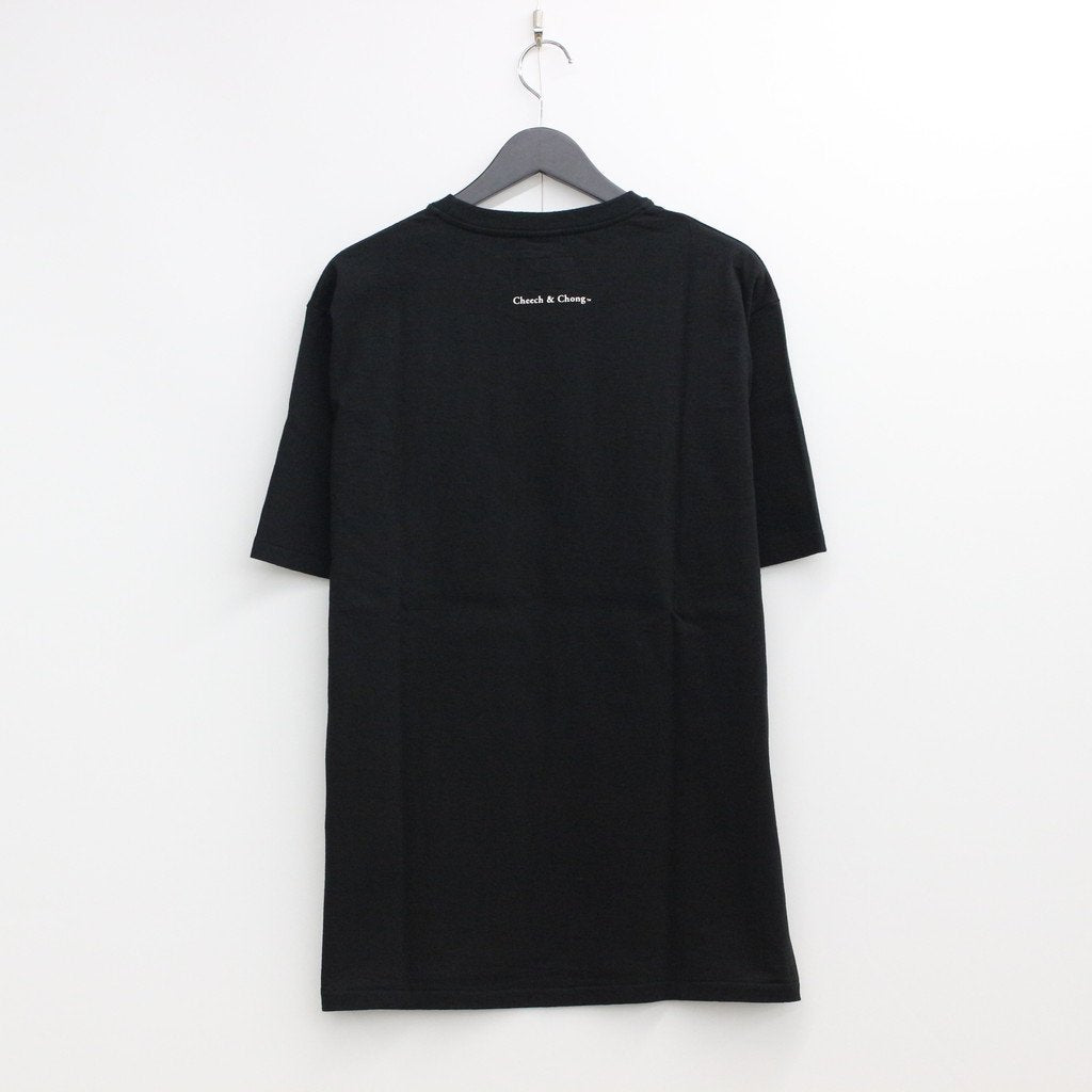 NICE DREAMS | WASHED HEAVY WEIGHT CREW NECK T-SHIRT TYPE 2 #BLACK [CCND-WM-WT02]