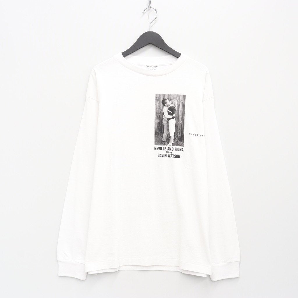 GAVIN WATSON | L/S TEE STYLE1 #WHITE [21SS-FS×GW-04]