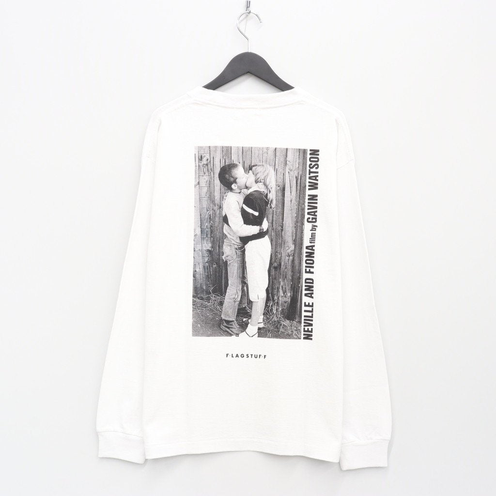 GAVIN WATSON | L/S TEE STYLE1 #WHITE [21SS-FS×GW-04]