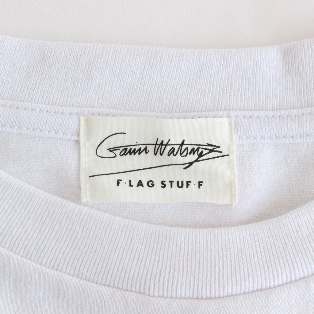 GAVIN WATSON | L/S TEE STYLE1 #WHITE [21SS-FS×GW-04]