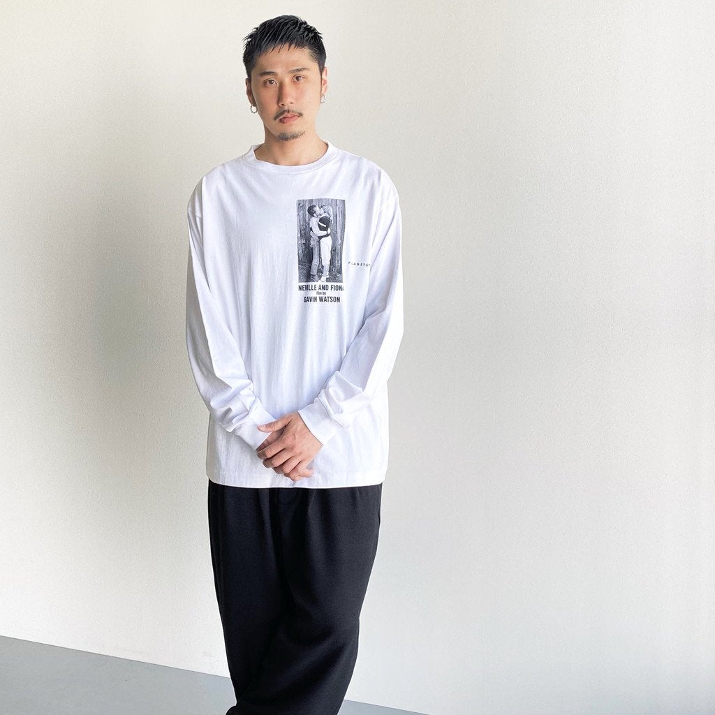 GAVIN WATSON | L/S TEE STYLE1 #WHITE [21SS-FS×GW-04]