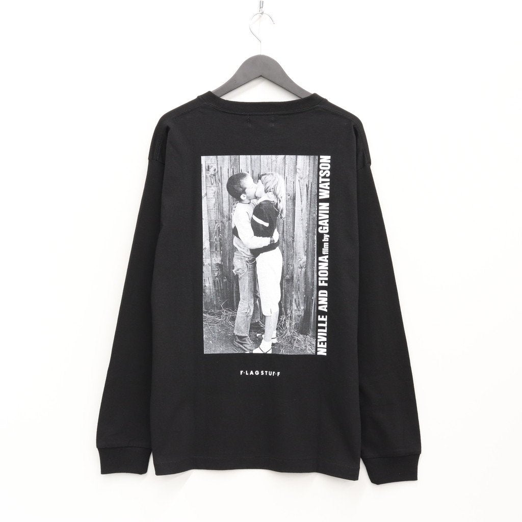 F-LAGSTUF-F | フラグスタフ GAVIN WATSON | L/S TEE STYLE1 #BLACK