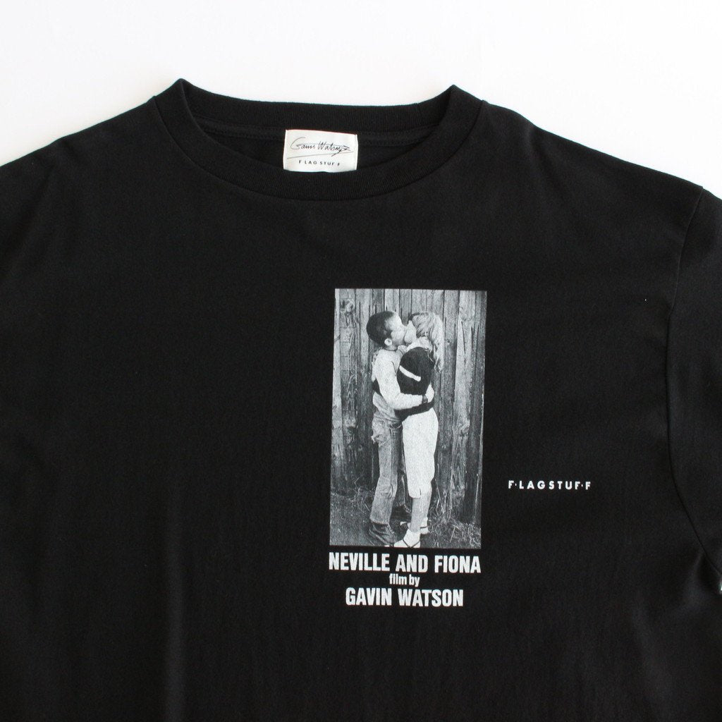 F-LAGSTUF-F | フラグスタフ GAVIN WATSON | L/S TEE STYLE1 #BLACK