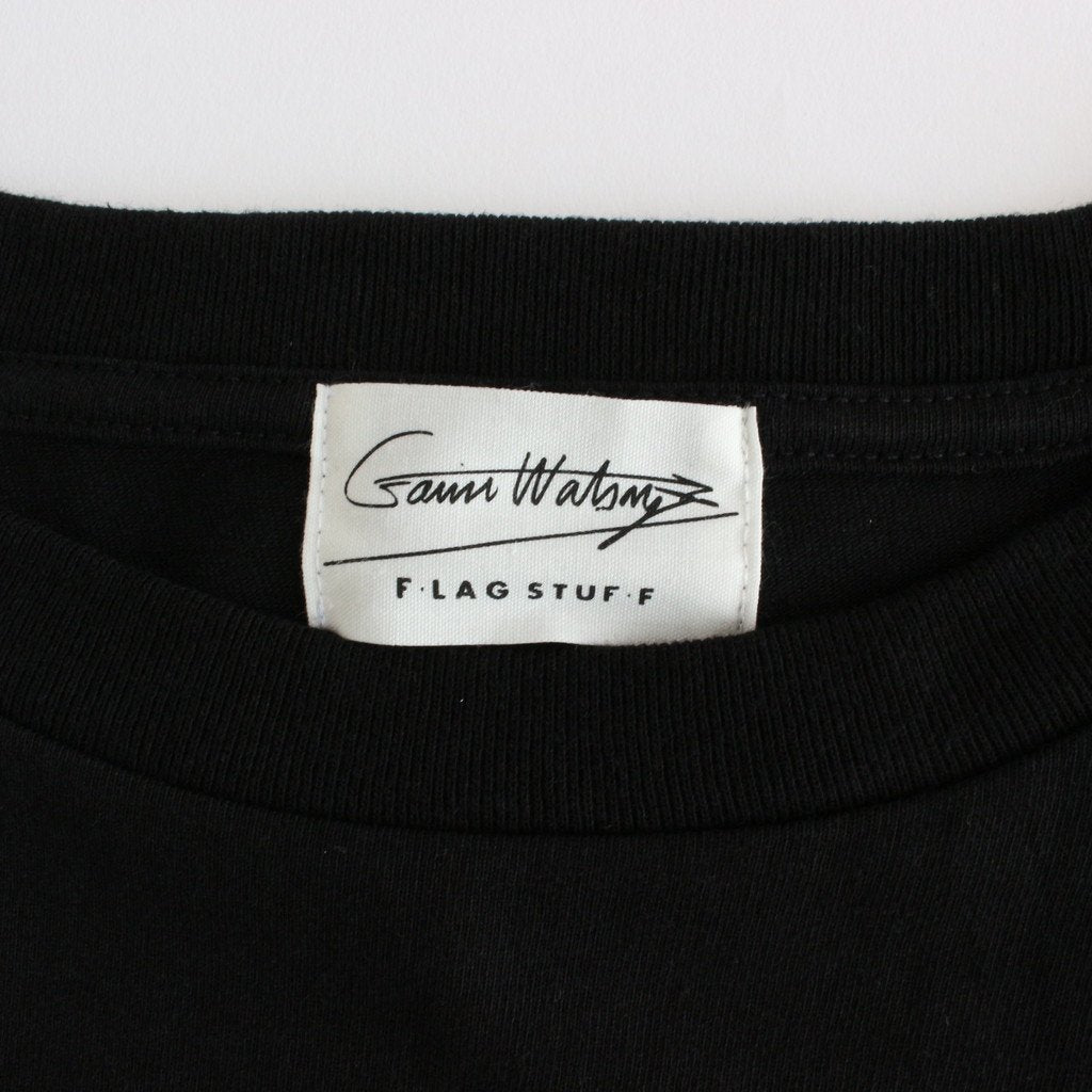 GAVIN WATSON | L/S TEE STYLE1 #BLACK [21SS-FS×GW-04]