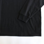 GAVIN WATSON | L/S TEE STYLE1 #BLACK [21SS-FS×GW-04]