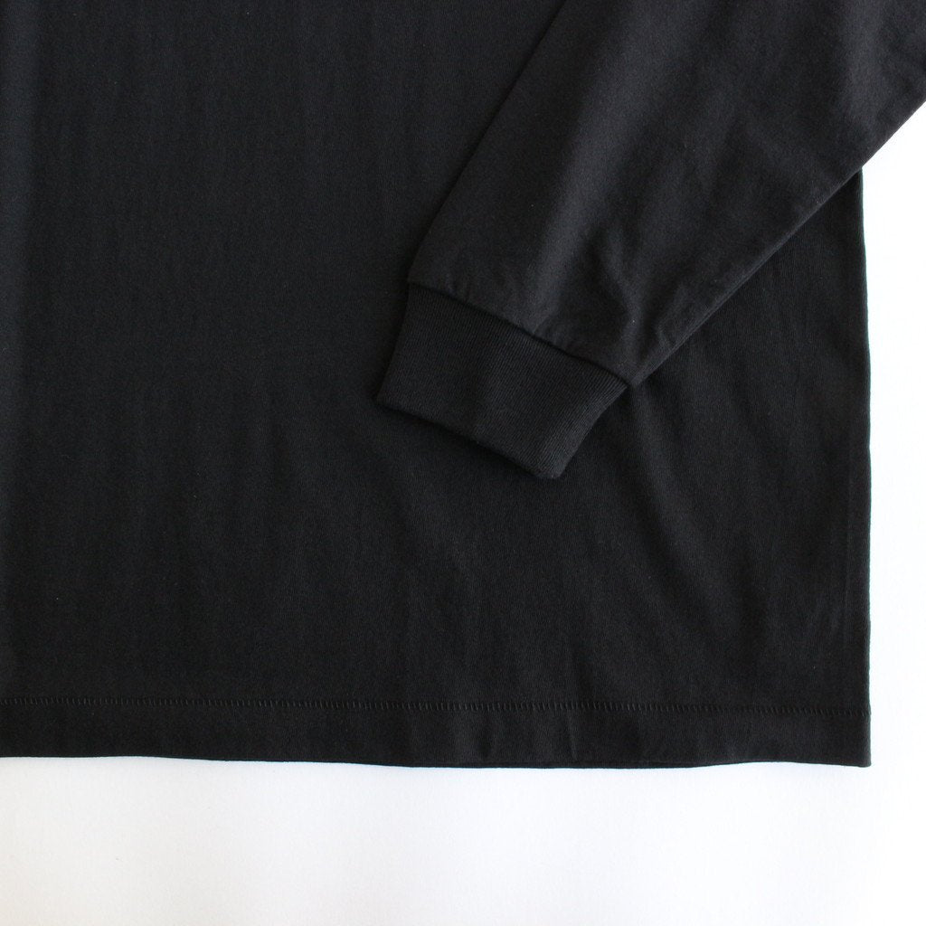 GAVIN WATSON | L/S TEE STYLE1 #BLACK [21SS-FS×GW-04]