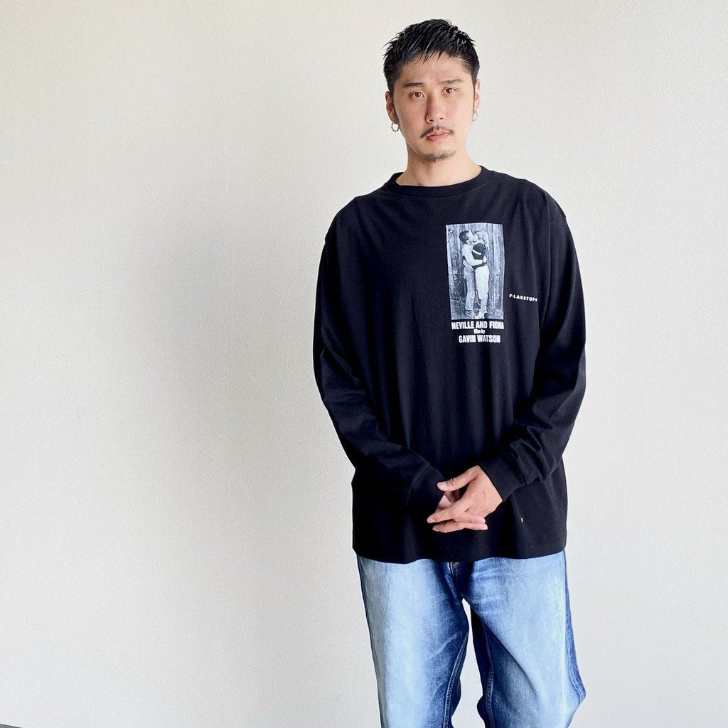 GAVIN WATSON | L/S TEE STYLE1 #BLACK [21SS-FS×GW-04]