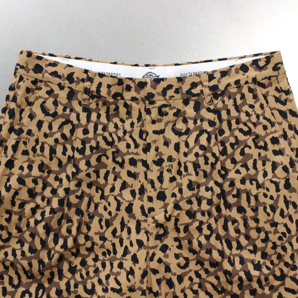 DICKIES | PLEATED SHORT TROUSERS TYPE 2 #BROWN [DICKIES-WM-PT05]