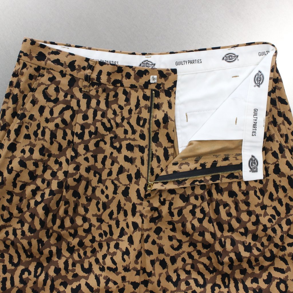 DICKIES | PLEATED SHORT TROUSERS TYPE 2 #BROWN [DICKIES-WM-PT05]