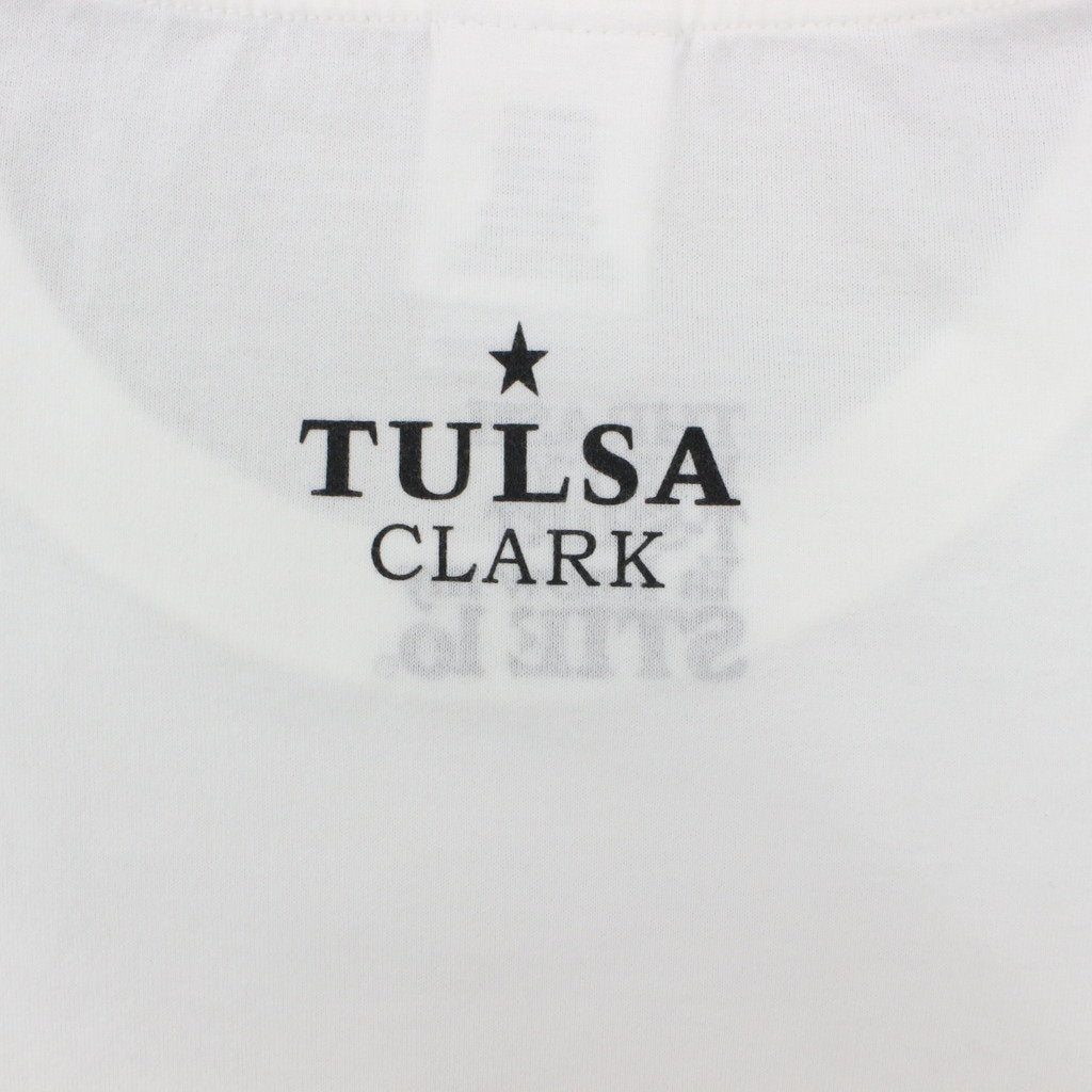 LARRY CLARK TULSA | STANDARD CREW NECK T-SHIRT TYPE 2 #WHITE [STIELO-WM-LC-ST02]