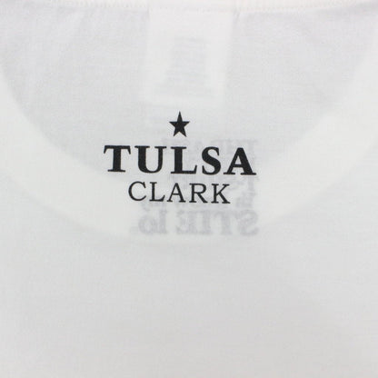 LARRY CLARK TULSA | 标准圆领 T 恤 2 型 #白色 [STIELO-WM-LC-ST02]