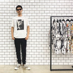 LARRY CLARK TULSA | STANDARD CREW NECK T-SHIRT TYPE 2 #WHITE [STIELO-WM-LC-ST02]