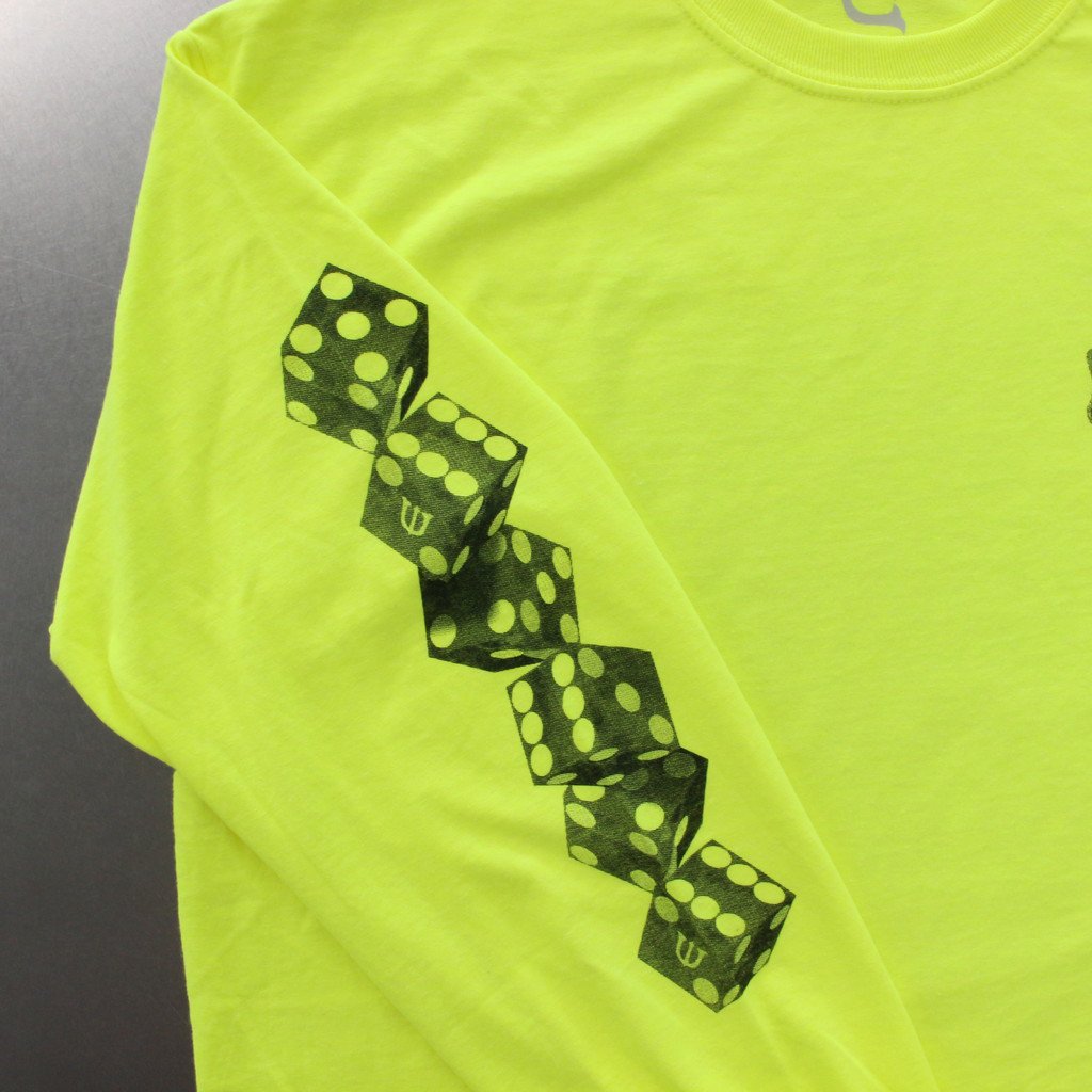 SHOT CARD LS #SAFETY GREEN [21SU-BFT13]