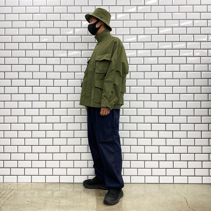 科技漁夫帽 -RIP STOP- #OLIVE [BC-55021W]