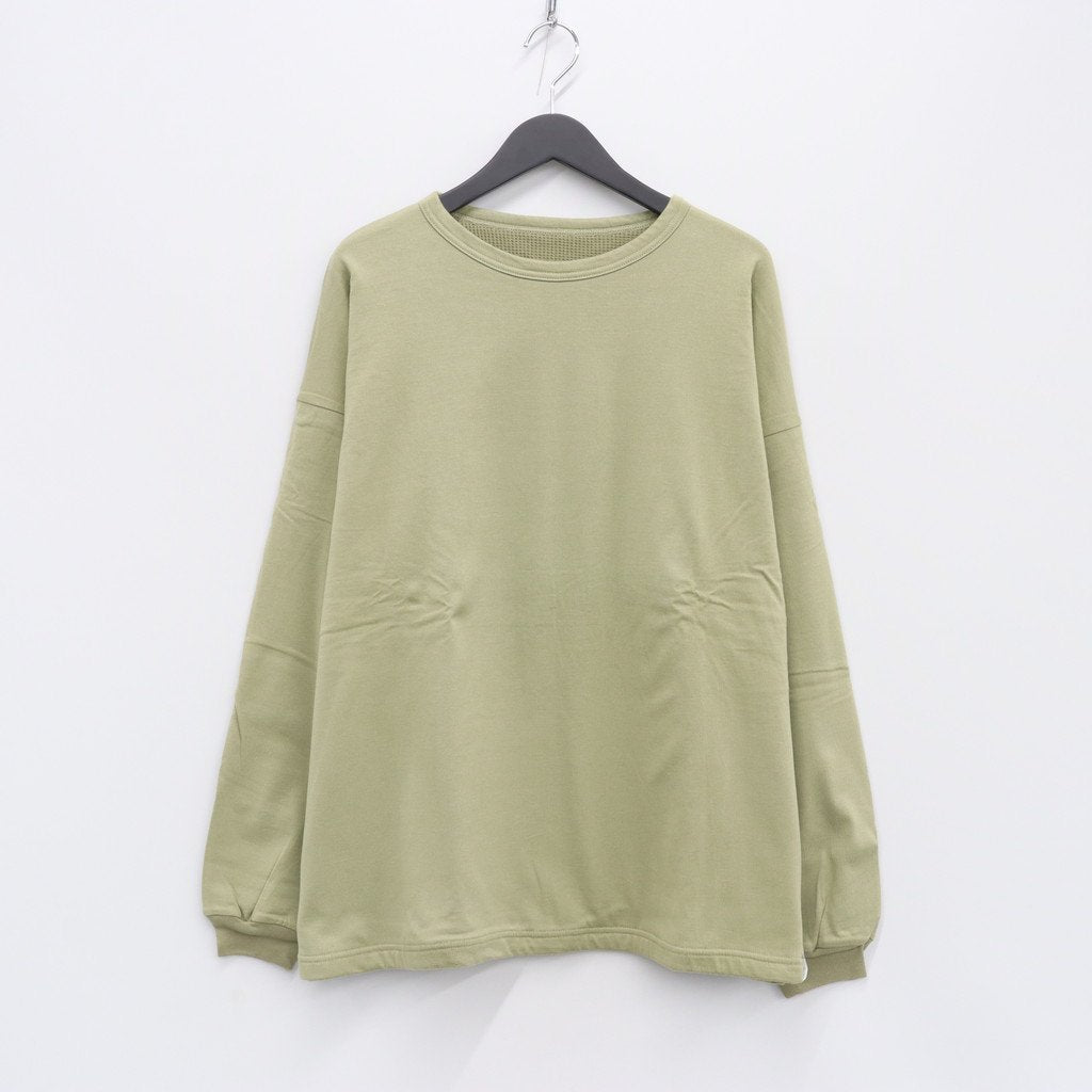 REVERSIBLE L/S TEE #KHAKI [21AW-FS-40]