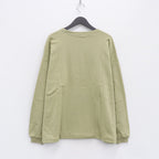 REVERSIBLE L/S TEE #KHAKI [21AW-FS-40]