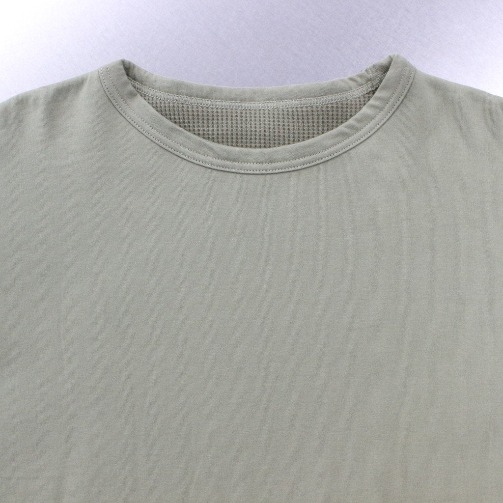 REVERSIBLE L/S TEE #KHAKI [21AW-FS-40]