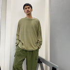 REVERSIBLE L/S TEE #KHAKI [21AW-FS-40]