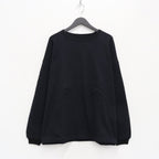 REVERSIBLE L/S TEE #BLACK [21AW-FS-40]