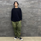 REVERSIBLE L/S TEE #BLACK [21AW-FS-40]