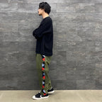 REVERSIBLE L/S TEE #BLACK [21AW-FS-40]