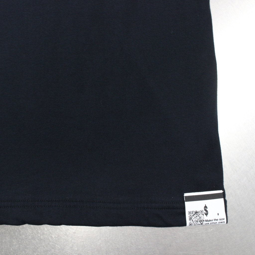 REVERSIBLE L/S TEE #BLACK [21AW-FS-40]