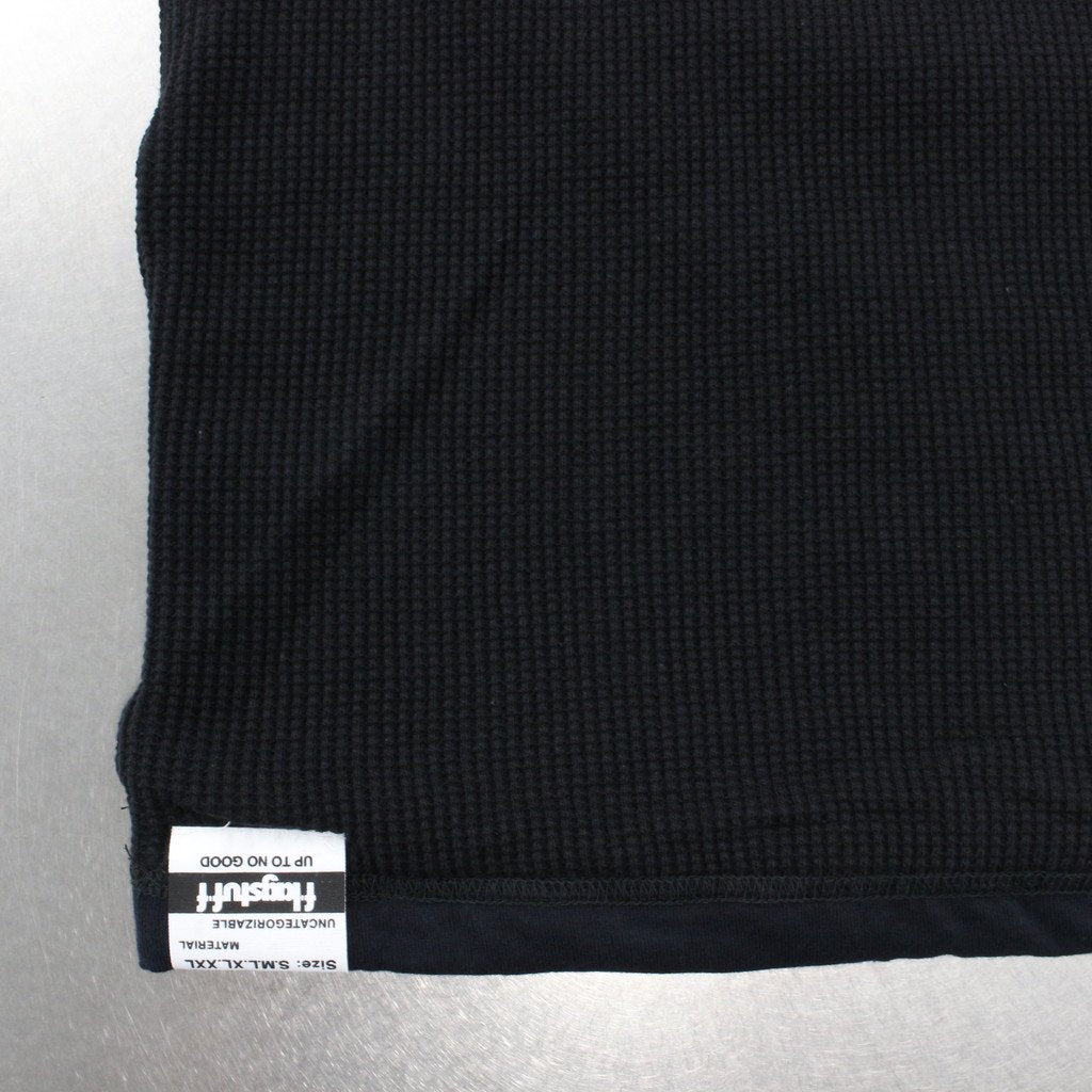 REVERSIBLE L/S TEE #BLACK [21AW-FS-40]