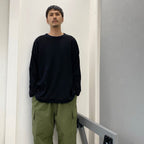 REVERSIBLE L/S TEE #BLACK [21AW-FS-40]