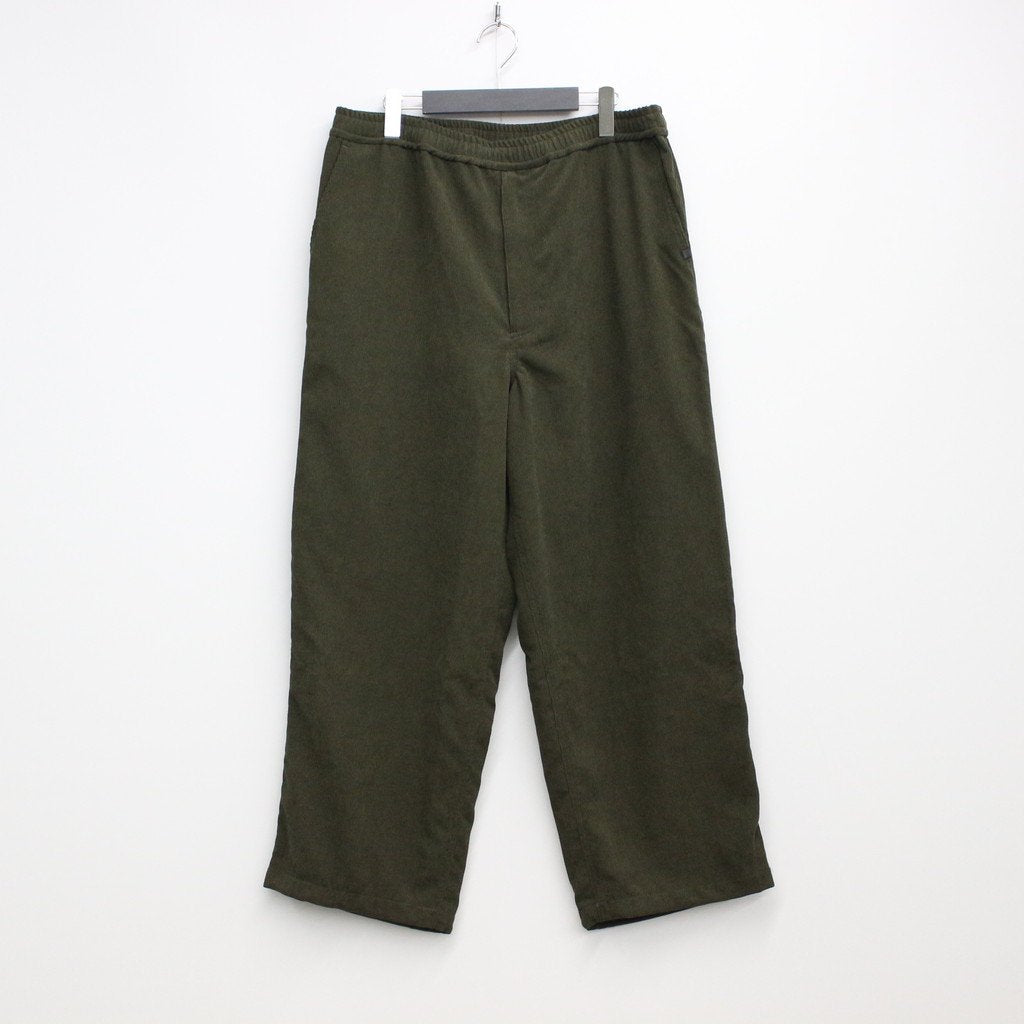 TECH CORDUROY EASY TROUSERS #OLIVE [BP-34021W]