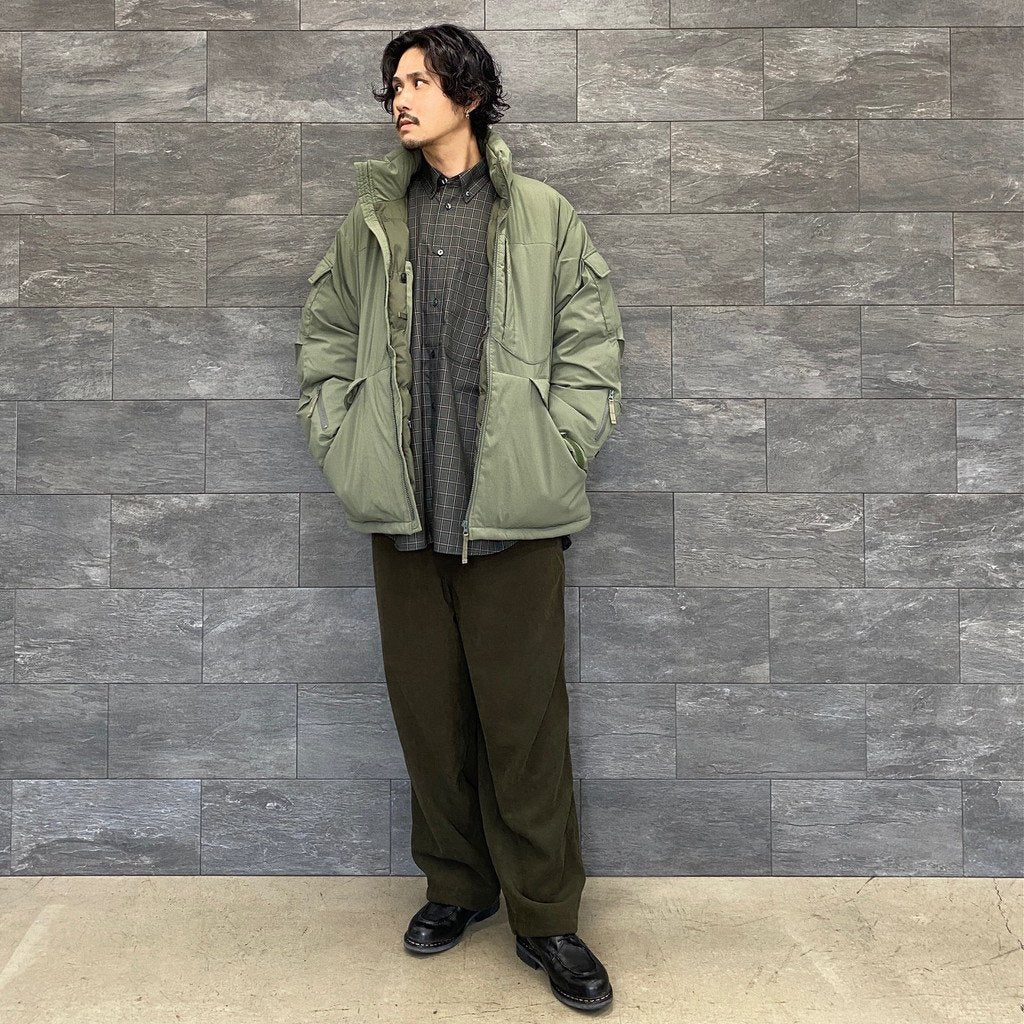 TECH CORDUROY EASY TROUSERS #OLIVE [BP-34021W]