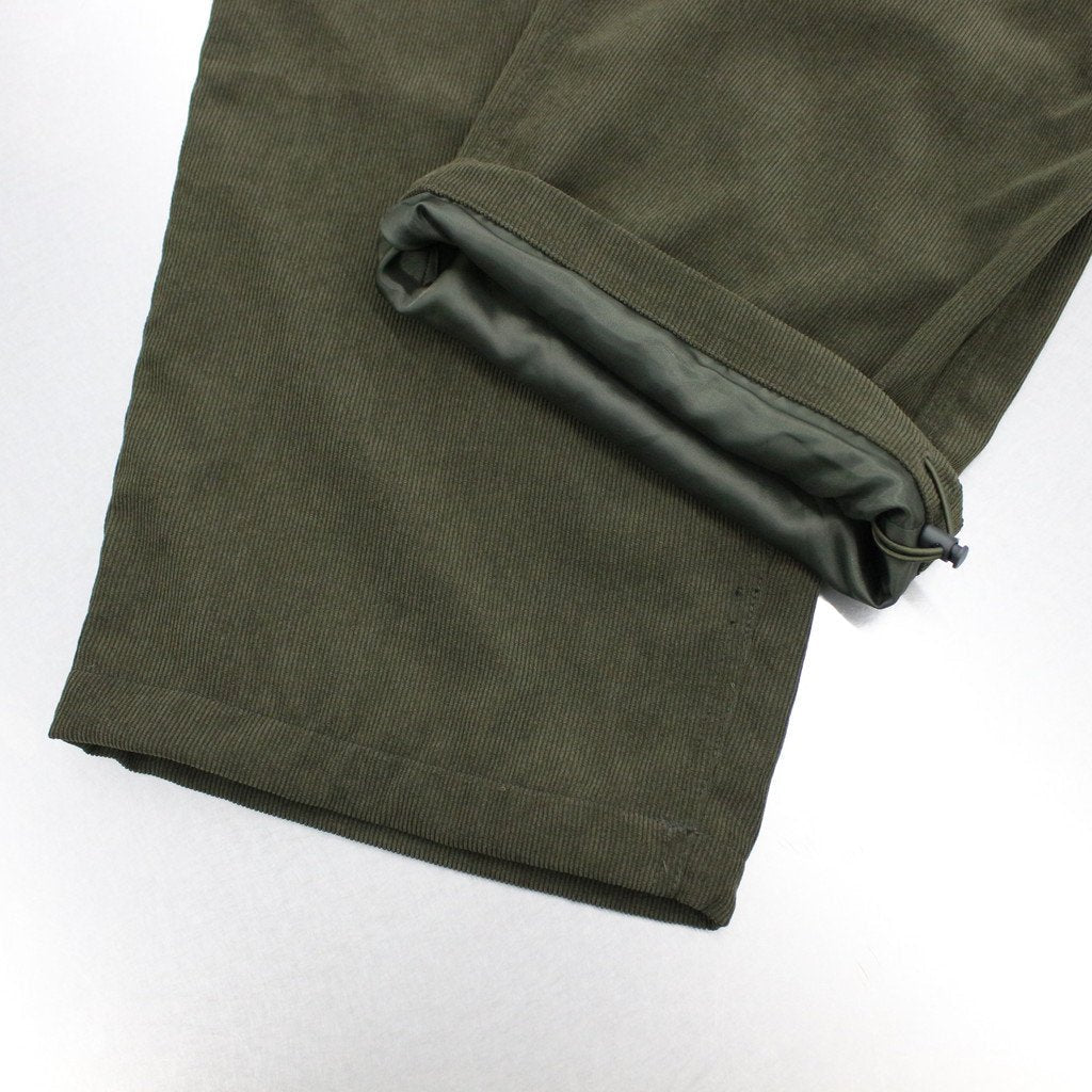 TECH CORDUROY EASY TROUSERS #OLIVE [BP-34021W]