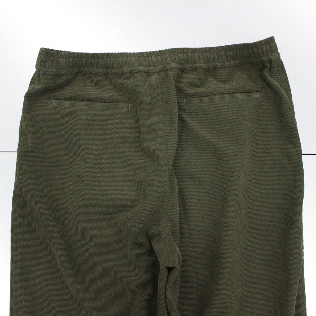 TECH CORDUROY EASY TROUSERS #OLIVE [BP-34021W]