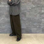 TECH CORDUROY EASY TROUSERS #OLIVE [BP-34021W]