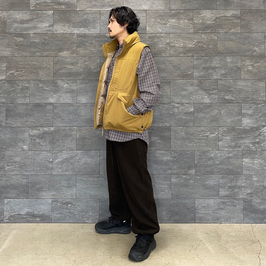 TECH CORDUROY EASY TROUSERS #BROWN [BP-34021W]