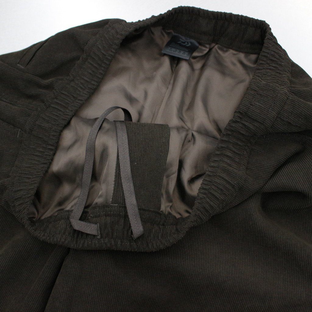 TECH CORDUROY EASY TROUSERS #BROWN [BP-34021W]