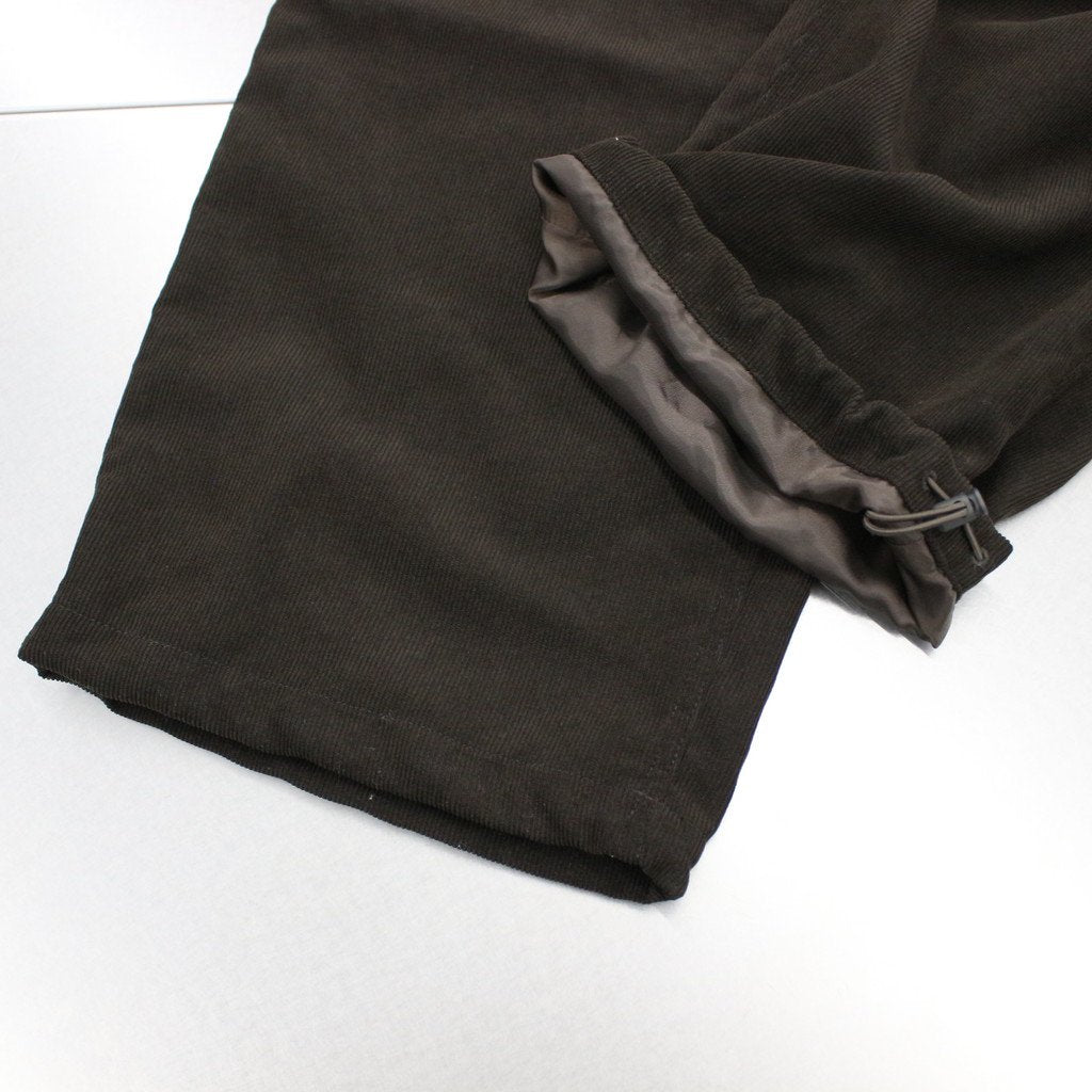 TECH CORDUROY EASY TROUSERS #BROWN [BP-34021W]